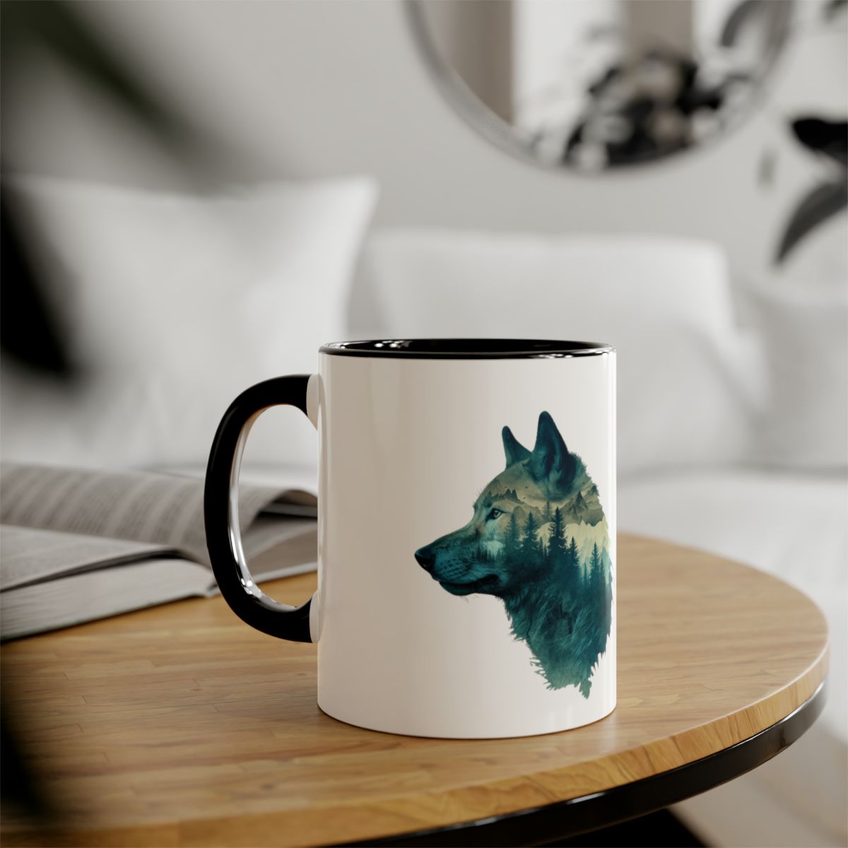 Wolf Mugs, 11oz